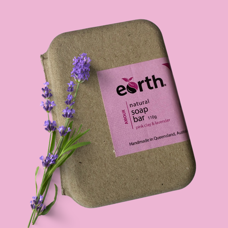 Amour Bar Soap - Pink Clay and Lavender