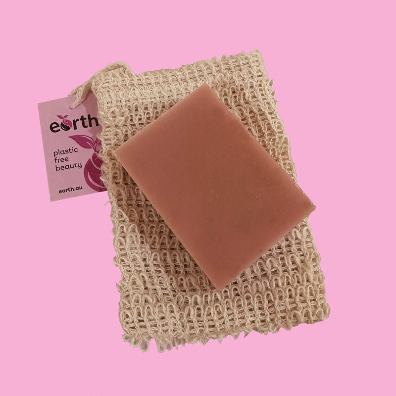 Organic Cotton Soap Saver - Amour