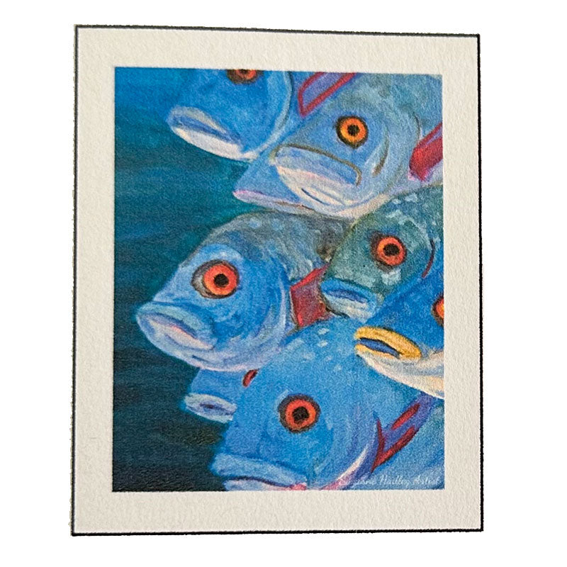 Cotton Tea Towel - Beneath the Blue