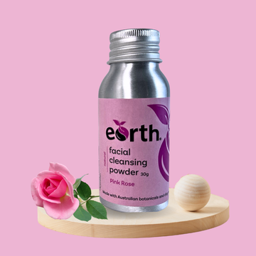 Facial Cleansing Powder - Pink Rose