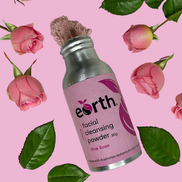 Facial Cleansing Powder - Pink Rose