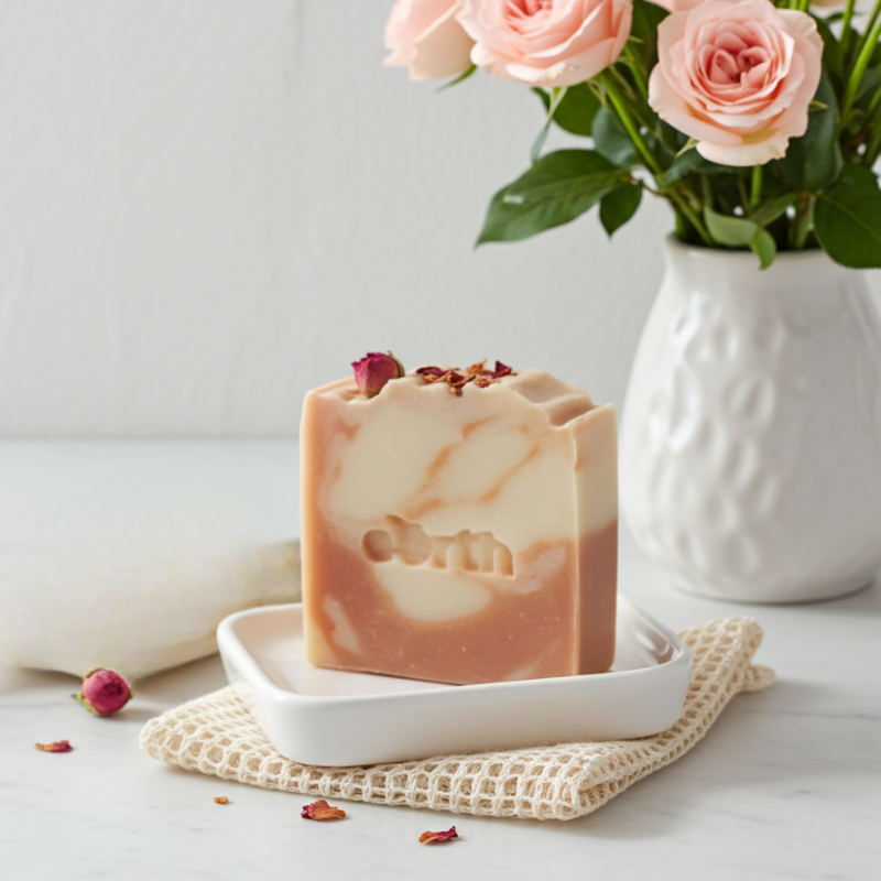 Soap Saver & Bar Soap - Amour