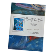 Cotton Tea Towel - Beneath the Blue