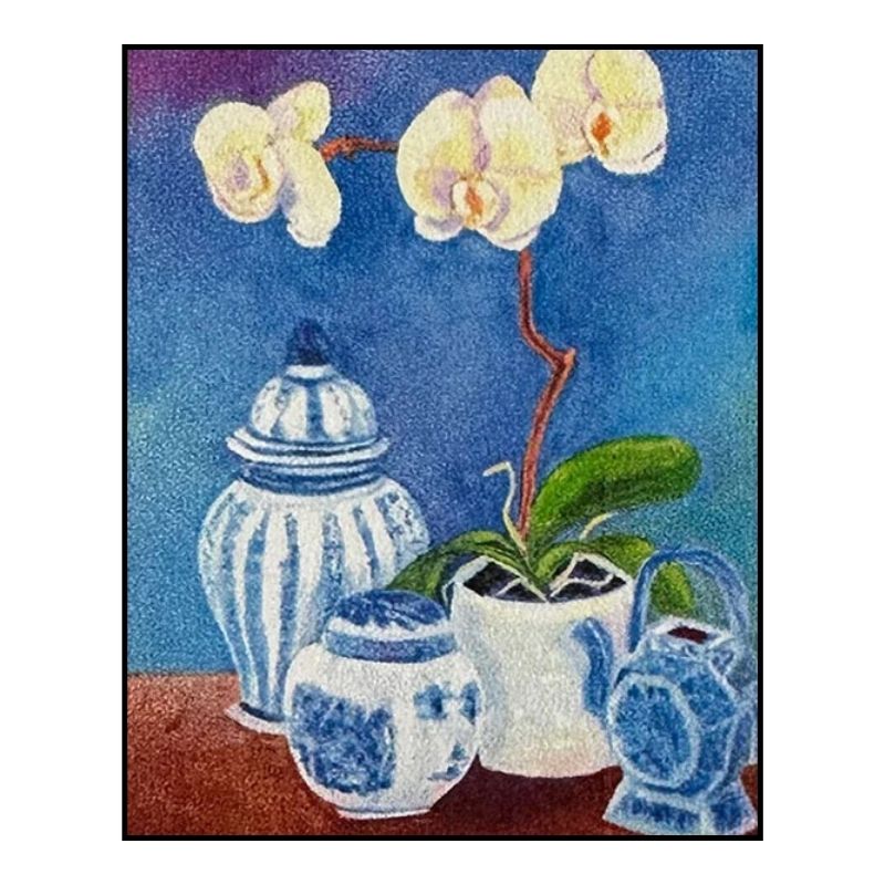 Organic Cotton Tea Towel - A Gentle Pause