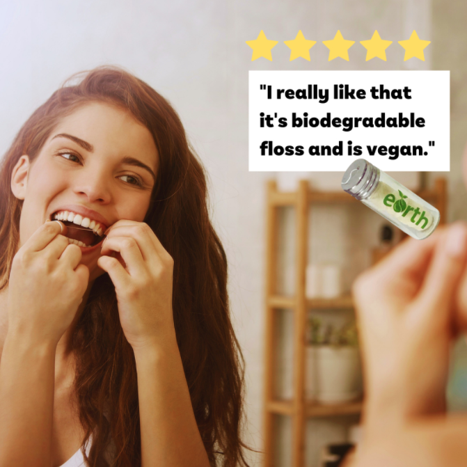 Vegan Plastic Free Dental Floss