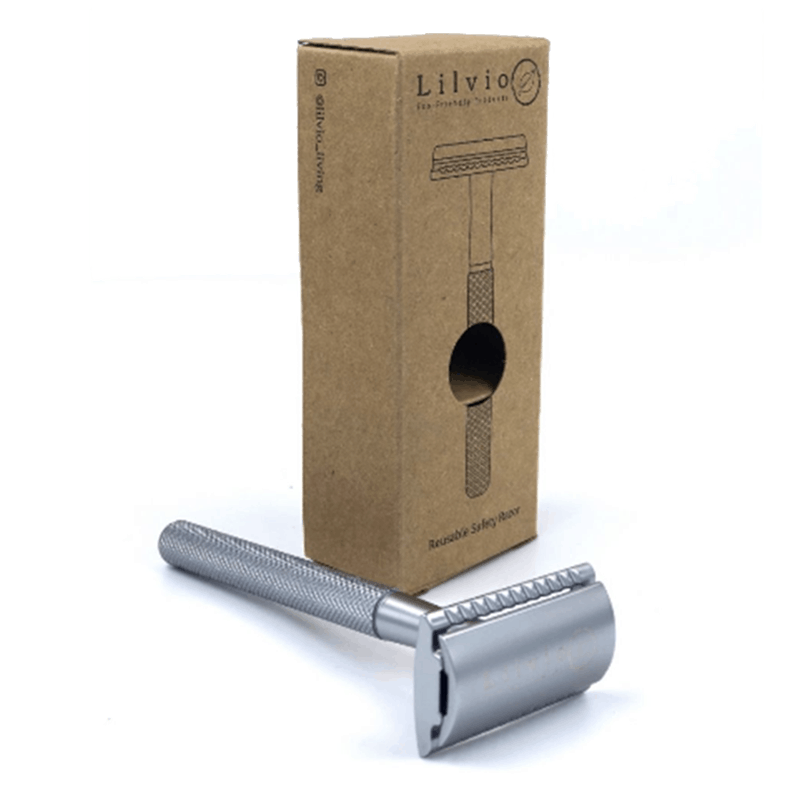 Reusable Safety Razor - Silver