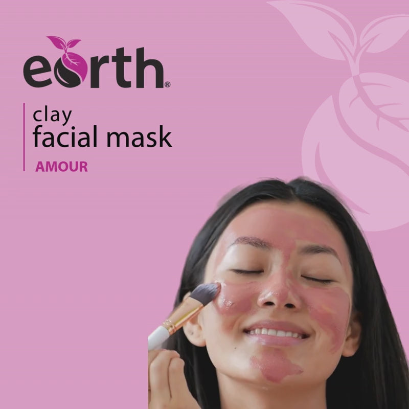 Load video: Pink Rose Facial Mask – Set (4 Piece)