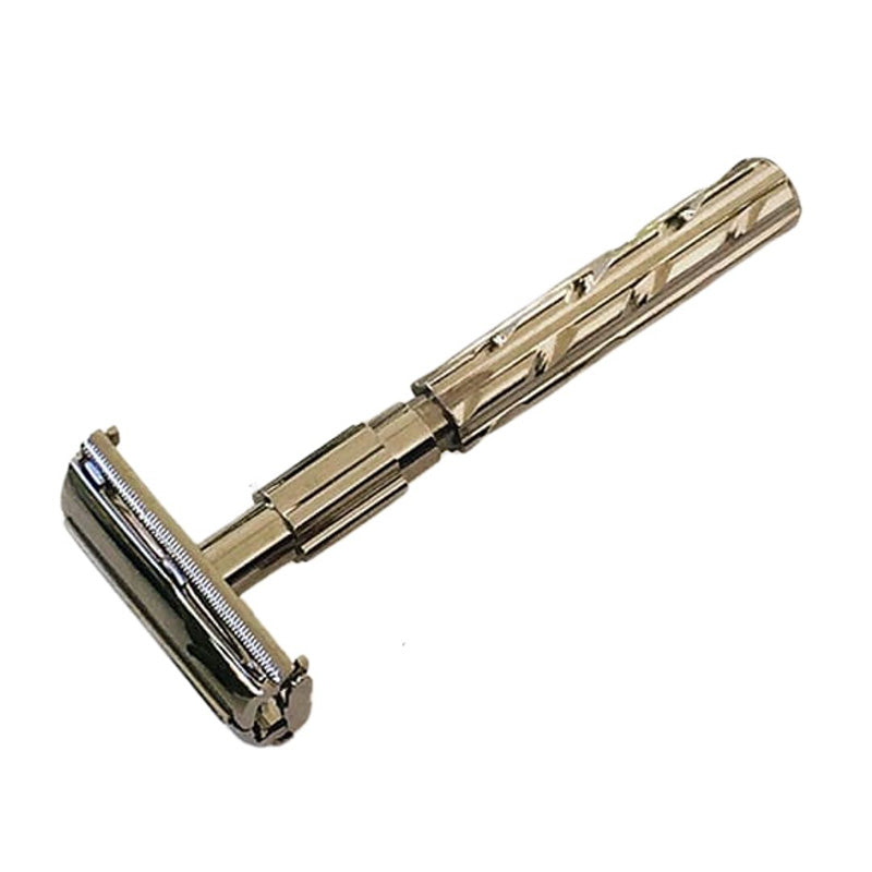 Stainless Steel Safety Razor - Gunmetal