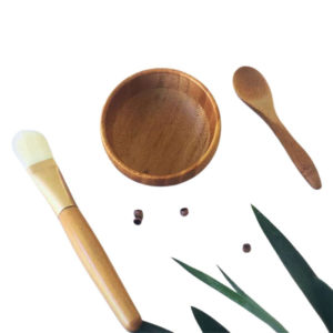 Bamboo Facial Mask Bowl Set