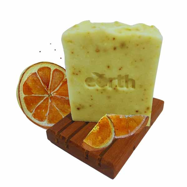 Orange Exfoliator Natural Soap Bar