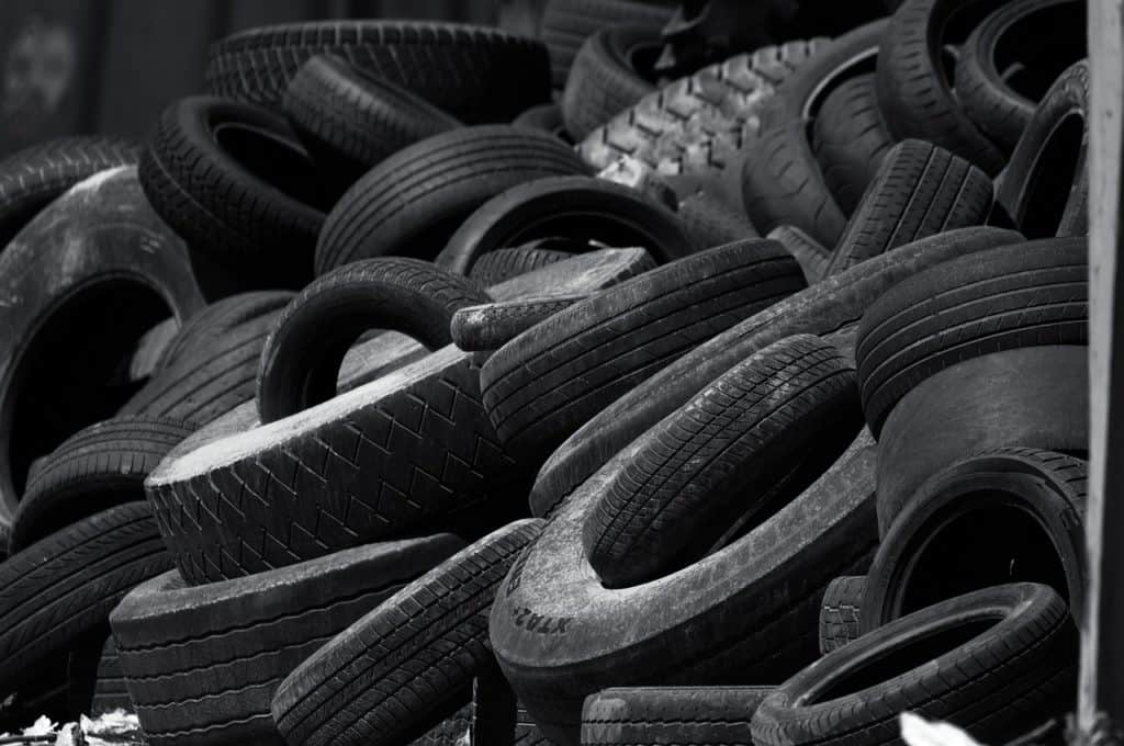 Plastic Pollution: Discarded Tyres