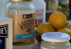 Bicarb, lemons, vinegar for household cleaning